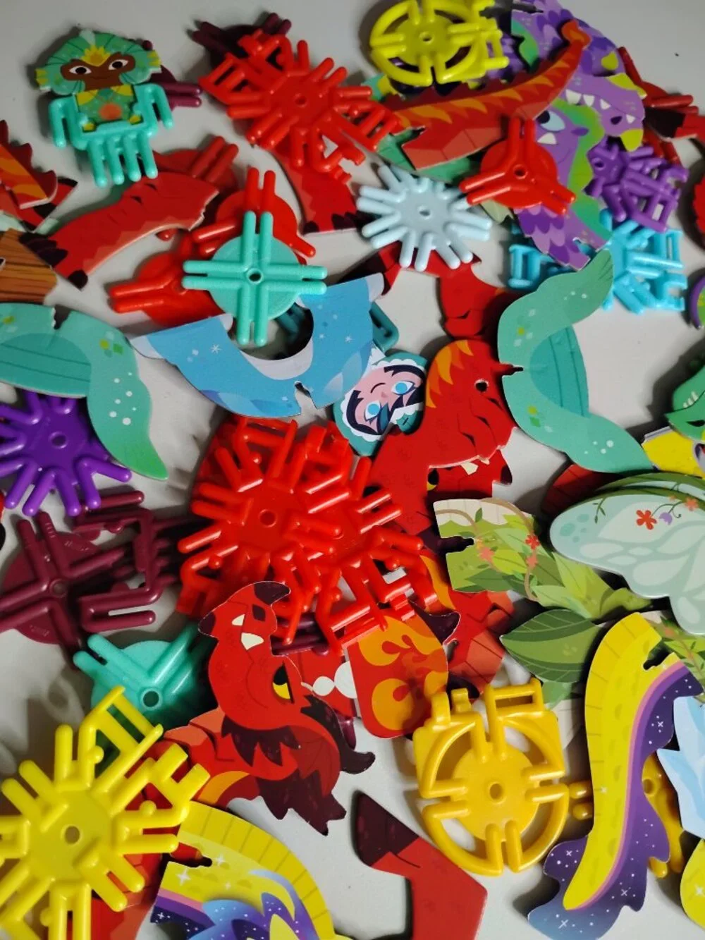 Wendy's Smartlinks Dragons Lot of 6 Toys 2020